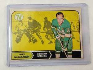 lot 177 image: Mike McMahon 1968-69 Topps No. 46