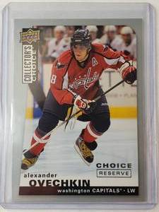 lot 179 image: Alexander Ovechkin 2009 Upper Deck Choice Reserve SP No. 7