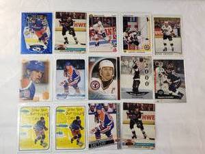 lot 181 image: Wayne Gretzky Lot of 14 Cards