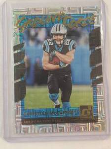 lot 235 image: Christian McCaffrey Rookie Ground Force 2017 Panini Donruss No. 18