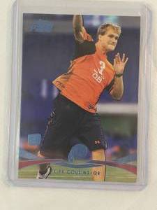 lot 243 image: Kirk Cousins Rookie 2012 Topps No. 81 Blue SP