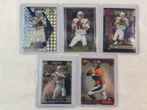 lot 247 image: Peyton Manning Lot of 5 Cards