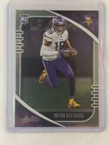 lot 252 image: Jusitn Jefferson Panini Absolute Rookie No. 168