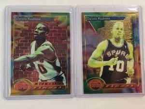 lot 287 image: Michael Jordan Lot of 3 1993 Upper Deck Hang Time No. 237, 1989 NBA No. 200, 1991 NBA Hoops Tribune No. 542