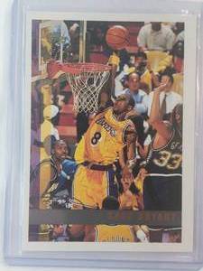 lot 294 image: Kobe Bryant 1997 Topps No. 171