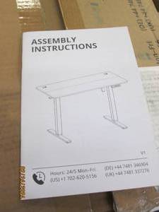 electric sitstand desk...