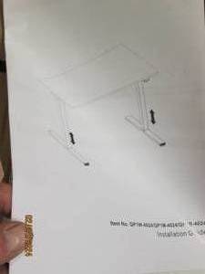 electric sit stand desk 40 x 24 inches