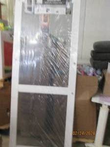 vinyl craft solid vinylcraft scren door 32x80 with hardware