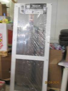 vinyl craft solid vinylcraft scren door 32x80 with hardware