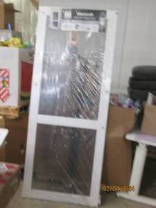 vinyl craft solid vinylcraft scren door 32x80 with hardware