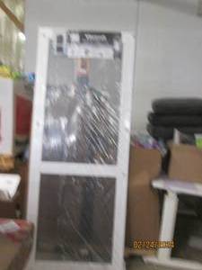 vinyl craft solid vinylcraft scren door 32x80 with hardware