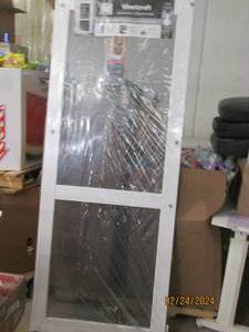 vinyl craft solid vinylcraft scren door 32x80 with hardware