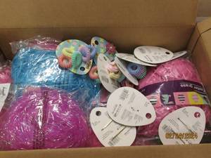 box of easter items all new...