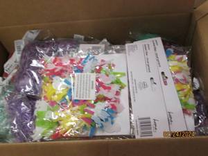 box of easter items and more...