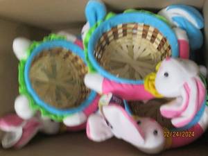 box of easter items all new...