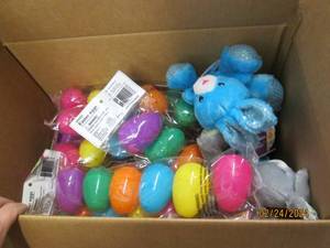 box of easter items all new...