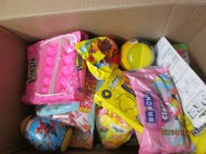 box of easter candy some in date some in date some out of date