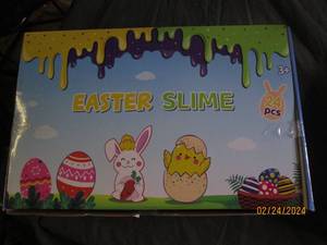 easter slime...
