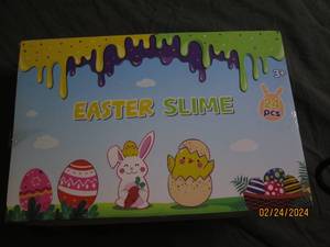 easter slime...