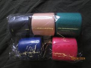 5 rolls of foam support pre-wrap...