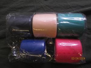 5 rolls of foam support pre-wrap...