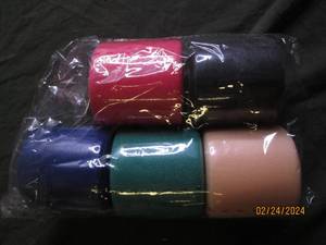 5 rolls of foam support pre-wrap...