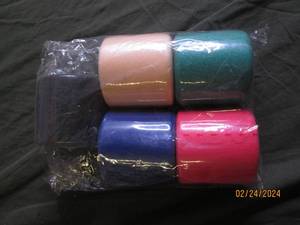 5 rolls of foam support pre-wrap...