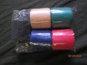 5 rolls of foam support pre-wrap...