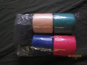 5 rolls of foam support pre-wrap...