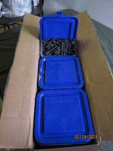 case of steel linx #6x2 inch phillips bugle head fine thread black phosphate sharp point screws 20 boxes per case for drywall construction