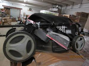 truett plus lawnmower open box as is