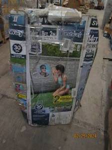 best way power steel 14ft x 8 foot pool missing pcs