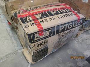 pulsar 21 inch gas lawnmower open box as is