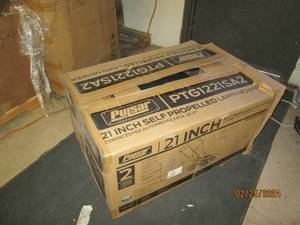 pulsar 21 inch gas lawnmower open box as is