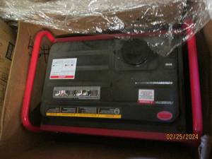 all power 4000 watt generator open box as is
