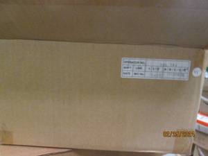 case of 1000 plastic white knives...