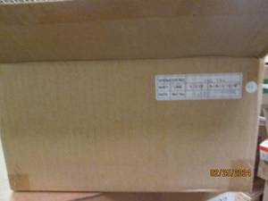 case of 1000 plastic white knives...