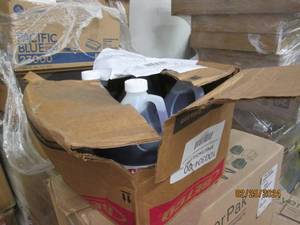 case of 4 gallons of betco lavander multi purpose cleaner