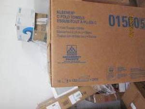 case of kleenex c-fold paper towels 2400pcs