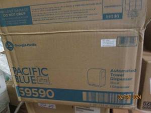 pacific blue automated towel dispenser