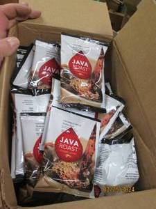 case of java roast medium roast decaf columbian