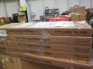 5 boxes of smead hanging folder frames 2 in each box