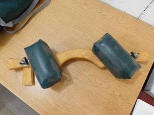 lot 4 image: Adjustable  Canoe carrying yoke