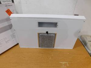 lot 44 image: Vissani Arno 30 in. 240 CFM Convertible Under Cabinet Range Hood in White with Lighting and Charcoal Filter