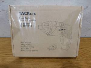 lot 36 image: TACKLIFE Cordless Rechargeable Screwdriver 3.6-Volt 2000mAh Li-ion MAX