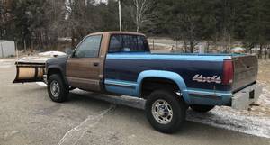 1989 Chevy CK 2500 4x4 w Plow
