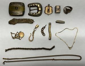 lot 28 image: Misc. Vintage Jewelry & More Some Gold Filled