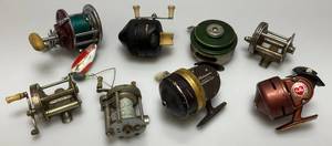 lot 72 image: Misc. Vintage Fishing Reels