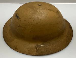 lot 75 image: Vintage US Civil Defense Metal Helmet (No Liner)