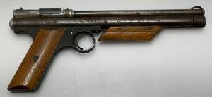lot 93 image: Vintage Crosman 130 Air Pistol (Seems To Work Good)